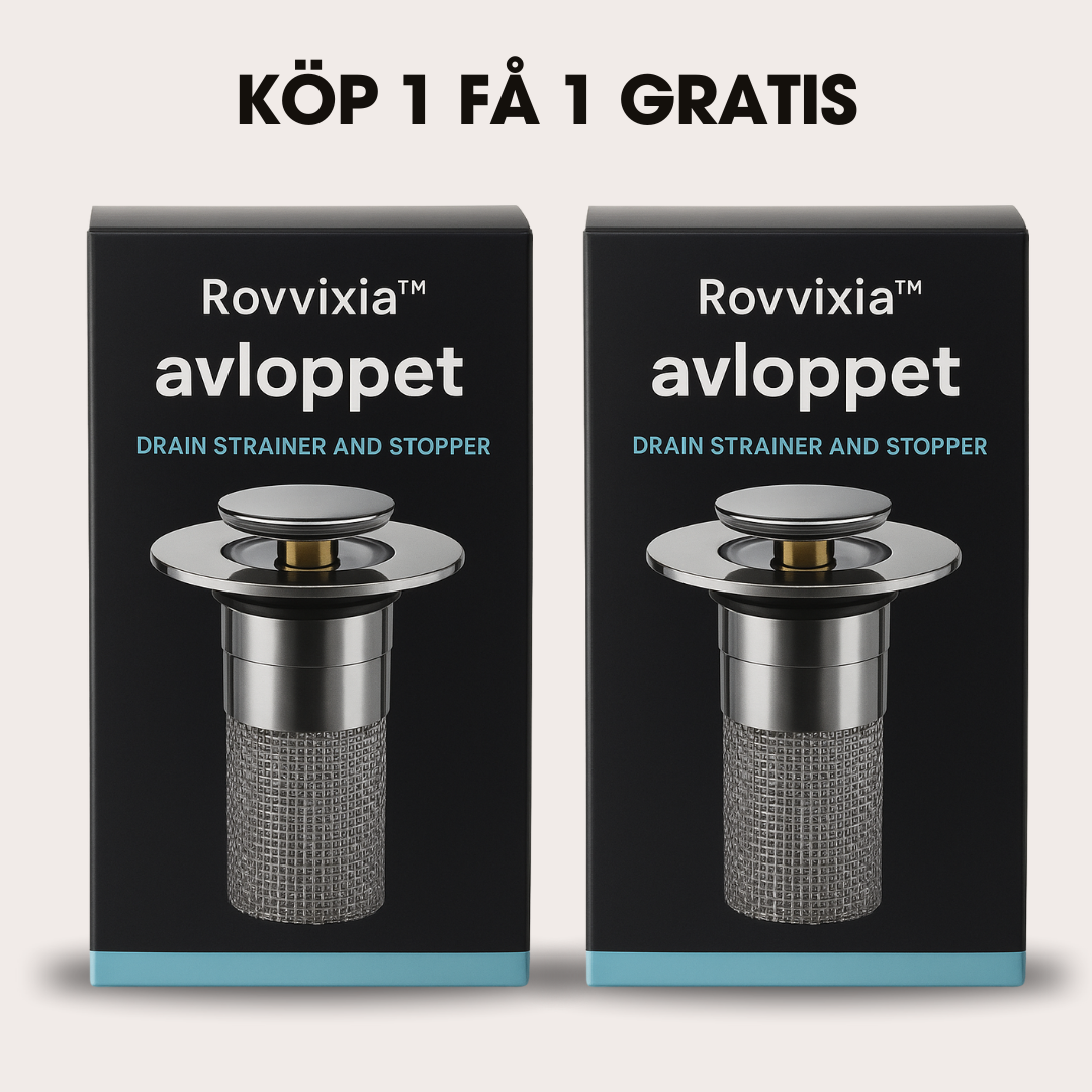 Rovvixia™ Pop-Up Avloppsstopp med Filter